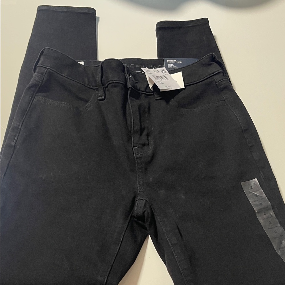 American Eagle Outfitters Women's Jet Black Jeggings